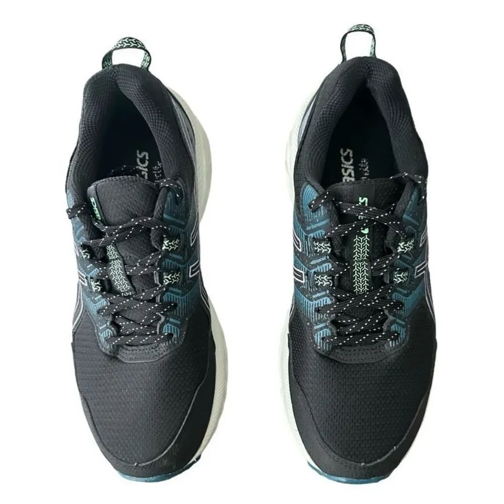 ⁠ASICS GEL-Venture 9 Women's Trail Running Shoes Size 8 Wide Black Teal D⁠